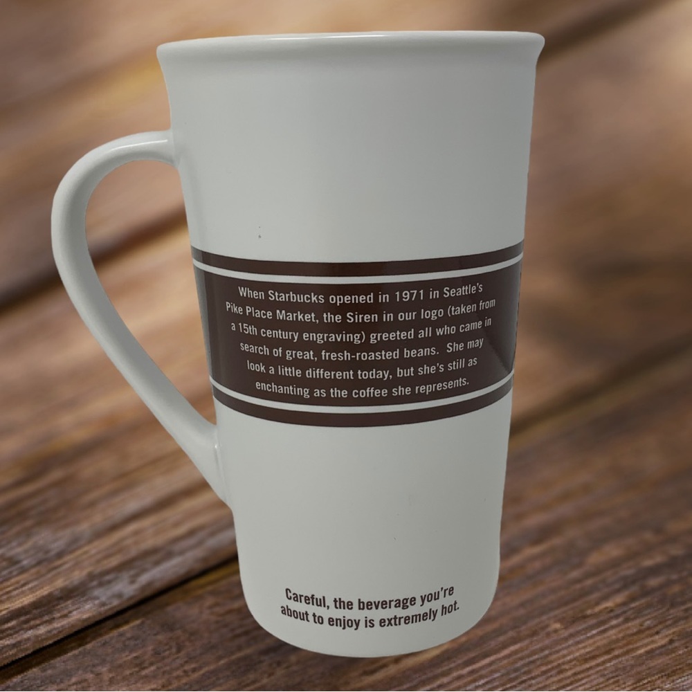 Starbucks Rare 2003 History of Starbucks Collection 16 ounce Mug - Picture 2 of 4